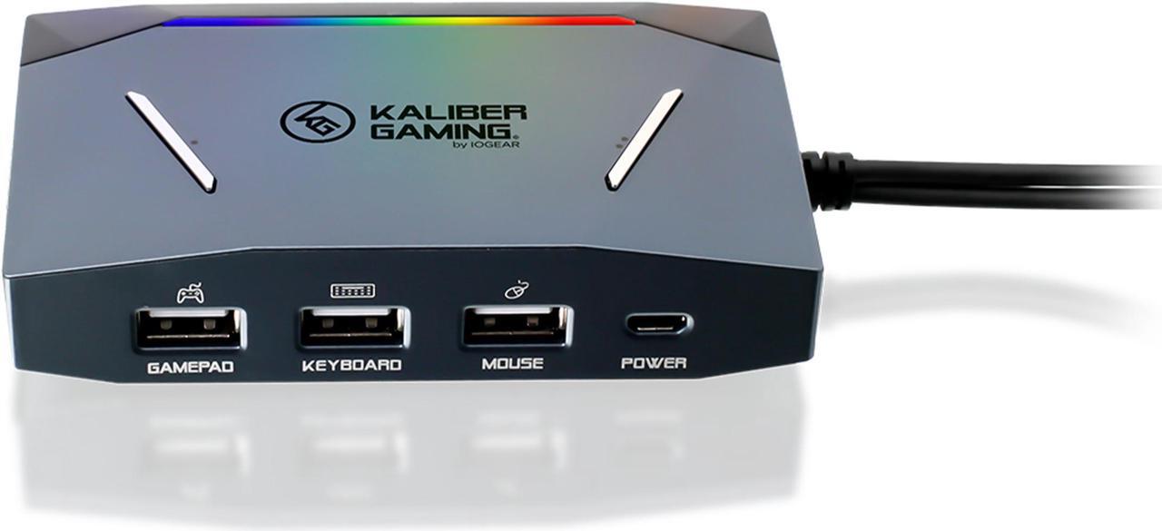 Alt view image 3 of 10 - IOGEAR GES1337 KeyMander 2 3Play Keyboard/Mouse Sharing Switch for PC & Game Consoles