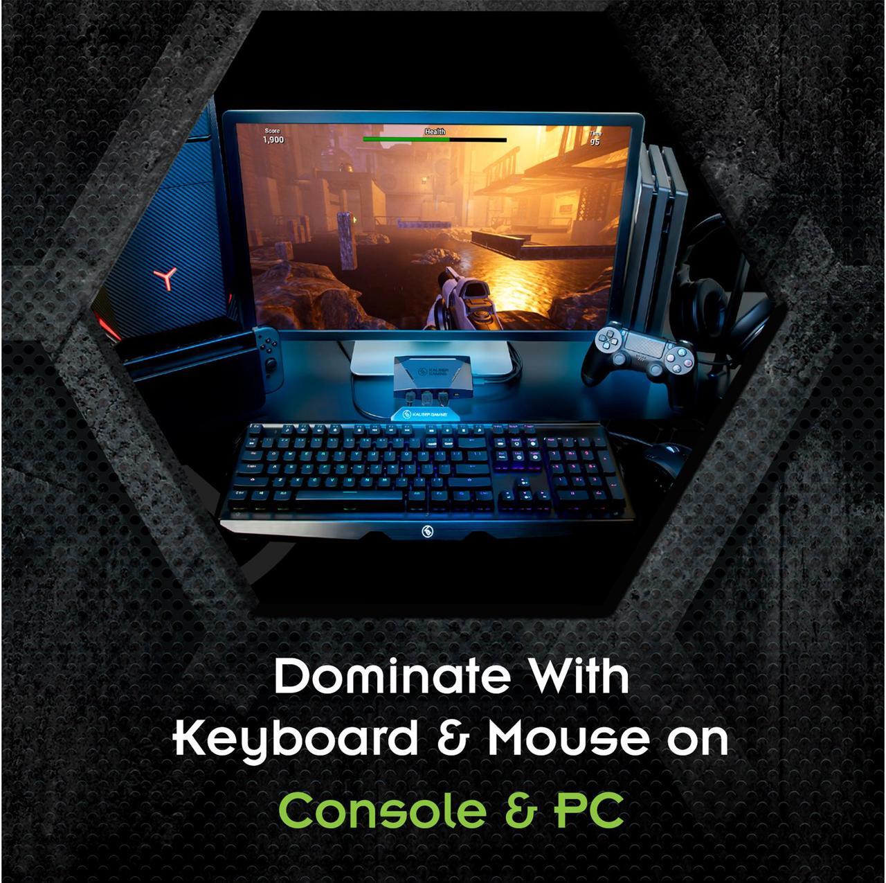 Alt view image 4 of 10 - IOGEAR GES1337 KeyMander 2 3Play Keyboard/Mouse Sharing Switch for PC & Game Consoles
