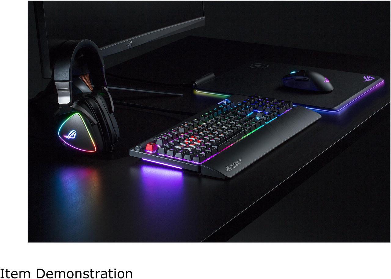 Alt view image 6 of 7 - ASUS ROG Gaming Keycap Set - Textured Side-Lit Design for FPS & MOBA Gaming | Accurate Keypress with Strong Grip | Compatible with Cherry MX Switches | Includes Keycap-Puller Tool for Easy Installatio
