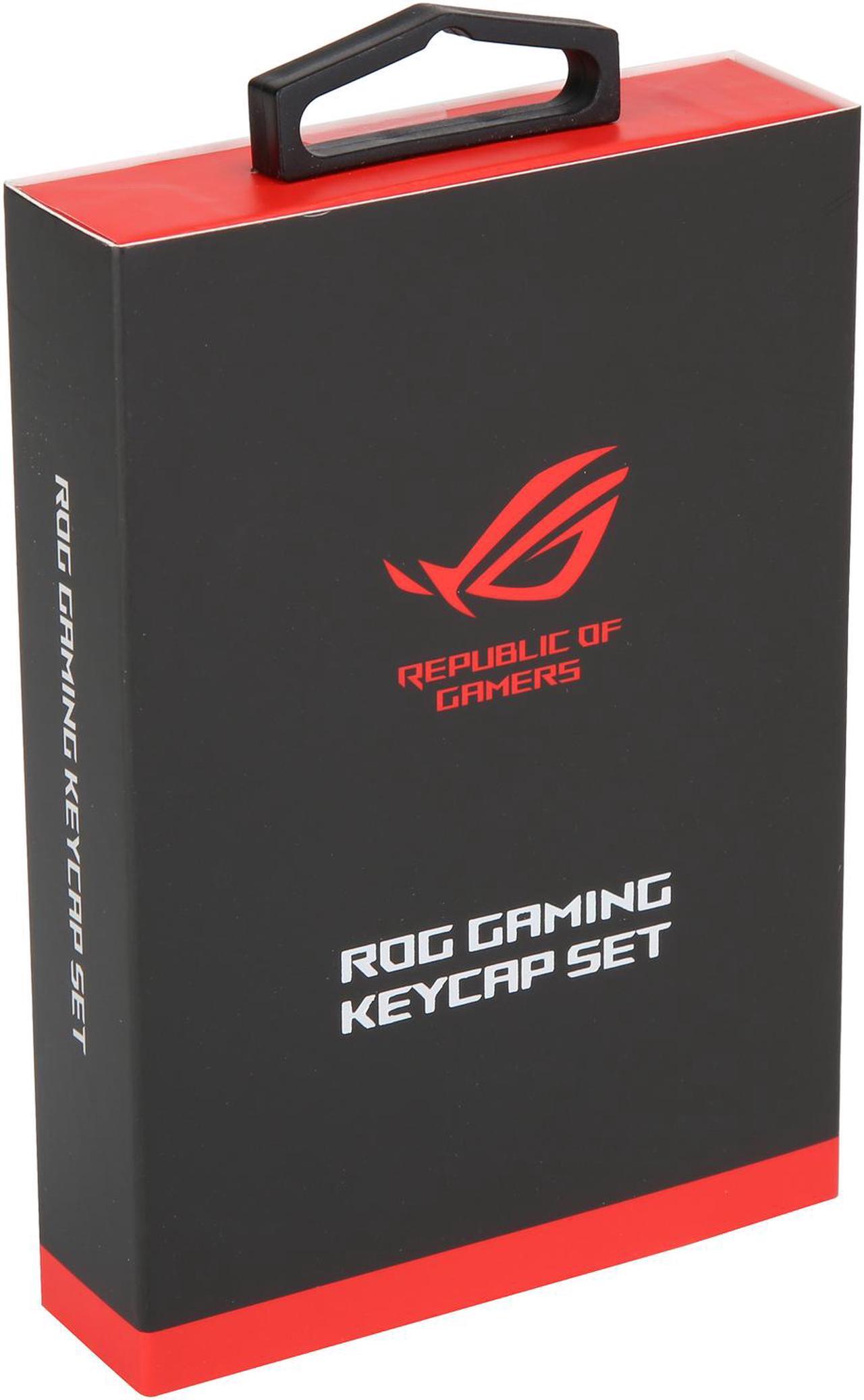 Alt view image 7 of 7 - ASUS ROG Gaming Keycap Set - Textured Side-Lit Design for FPS & MOBA Gaming | Accurate Keypress with Strong Grip | Compatible with Cherry MX Switches | Includes Keycap-Puller Tool for Easy Installatio