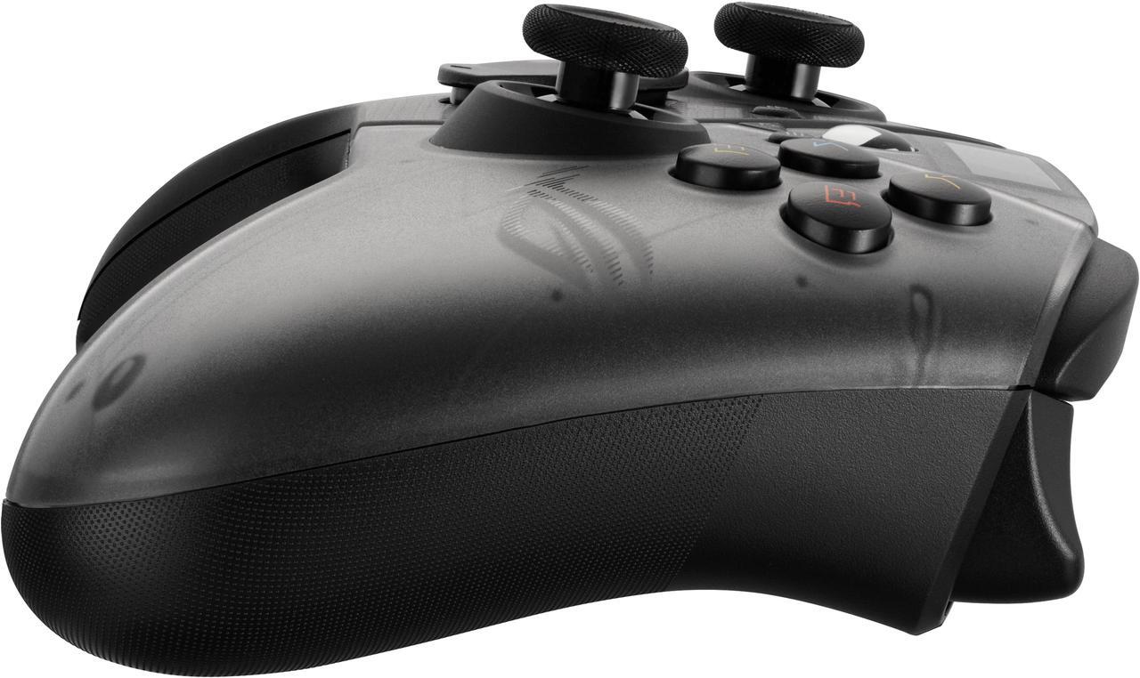 Alt view image 5 of 17 - ASUS ROG Raikiri Pro gaming controller, OLED display, tri-mode connectivity, remappable buttons&triggers, 4 rear buttons, step&linear triggers, adjustable joystick sensitivity, 3.5mm jack, PC and Xbox