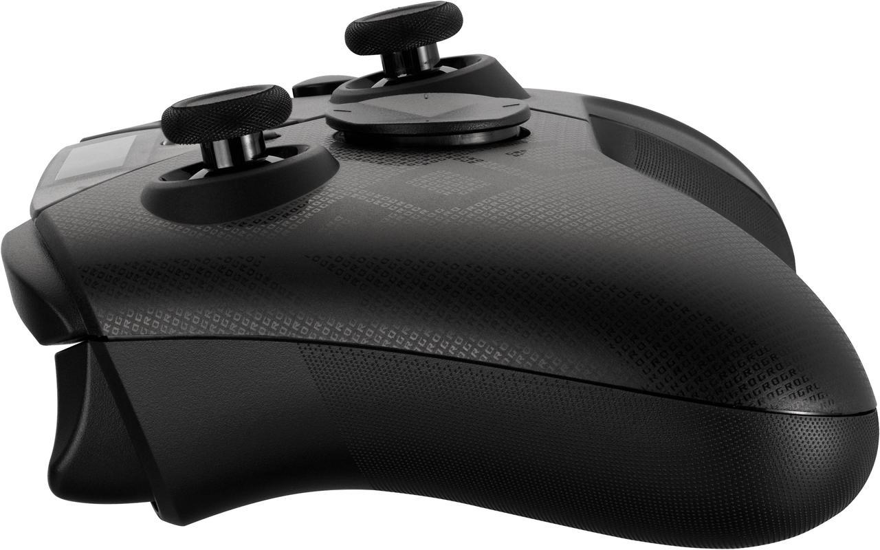 Alt view image 6 of 17 - ASUS ROG Raikiri Pro gaming controller, OLED display, tri-mode connectivity, remappable buttons&triggers, 4 rear buttons, step&linear triggers, adjustable joystick sensitivity, 3.5mm jack, PC and Xbox