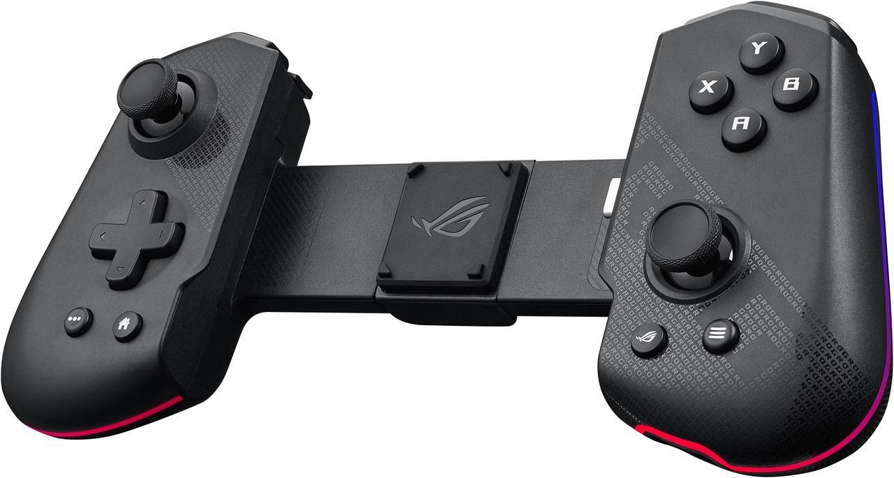 ASUS ROG Tessen Gaming Mobile Controller (foldable, one size fits all, on-the-fly key mapping, RGB lighting, 500Hz polling rate)