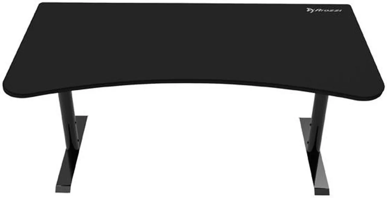 Alt view image 2 of 4 - Arozzi Furniture ARENA-NA-PURE BLACK Gaming Desk - Pure Black
