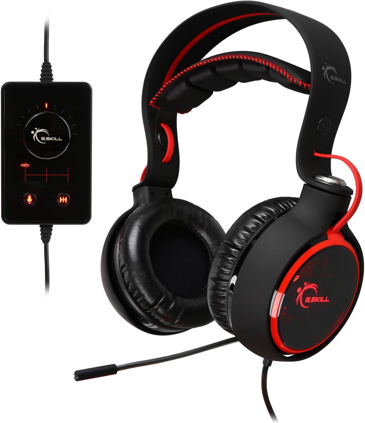 Main image of G.SKILL RIPJAWS SR910 Real 7.1 Surround Sound USB Gaming Headset