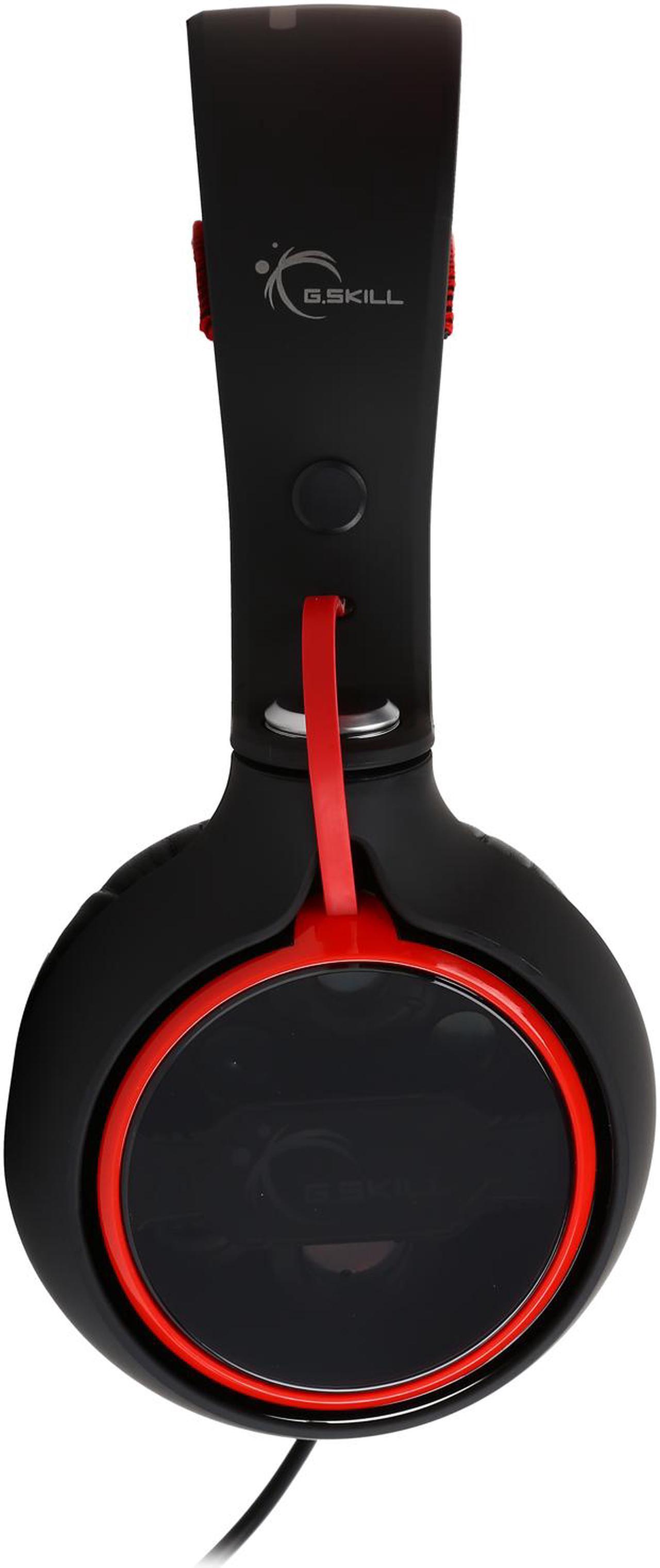 Alt view image 6 of 8 - G.SKILL RIPJAWS SR910 Real 7.1 Surround Sound USB Gaming Headset