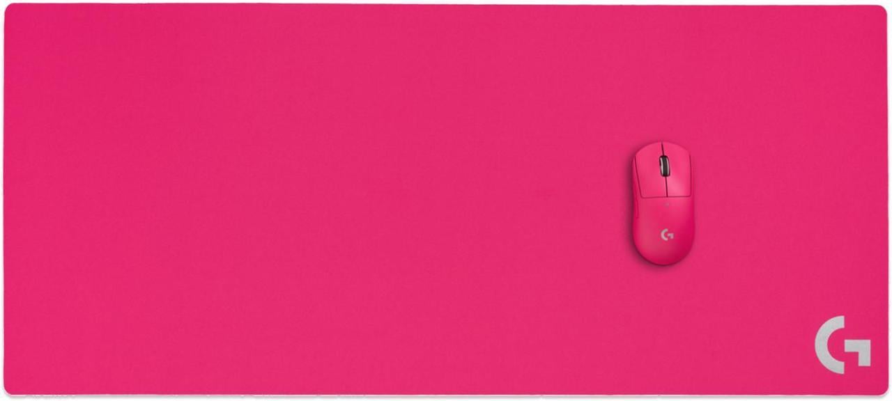 Logitech G840 XL Gaming Mouse Pad, Pink, 943-000712