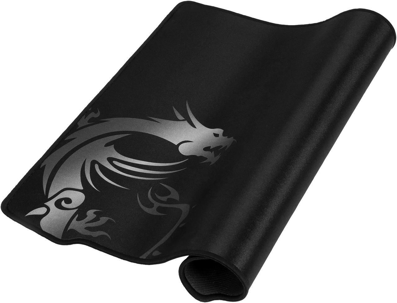 Alt view image 5 of 8 - MSI Ultra-Smooth Low-Friction Textile Surface Natural Rubber Base Extra Soft Comfortable Touch Anti-Slip Gaming Mouse Pad (Agility GD30)