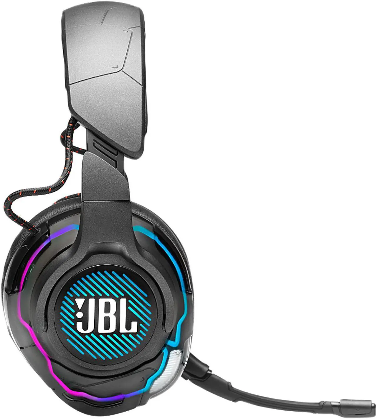 Alt view image 2 of 8 - JBL QUANTUM ONE USB Connector Circumaural Professional Gaming Headset