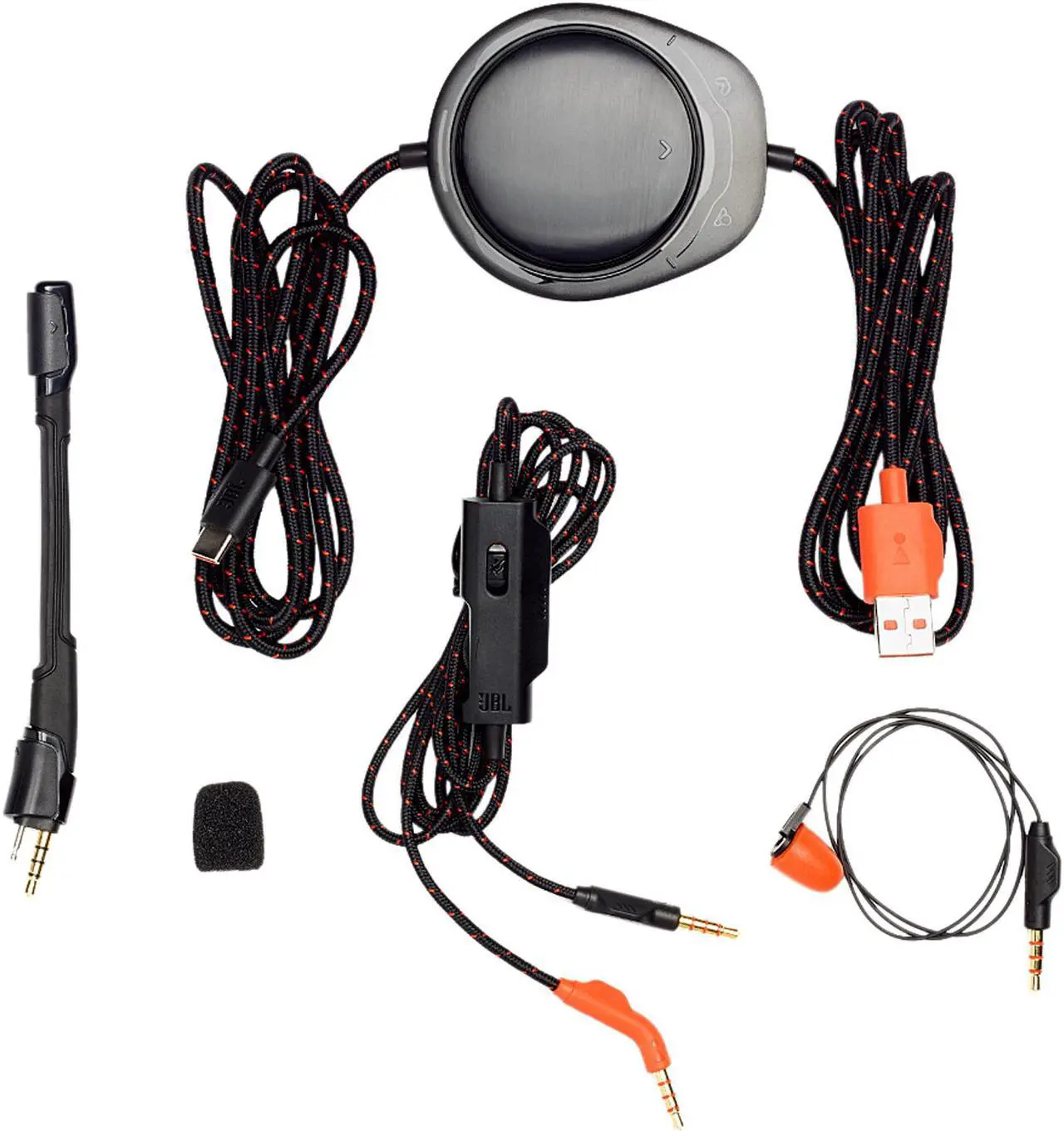 Alt view image 5 of 8 - JBL QUANTUM ONE USB Connector Circumaural Professional Gaming Headset