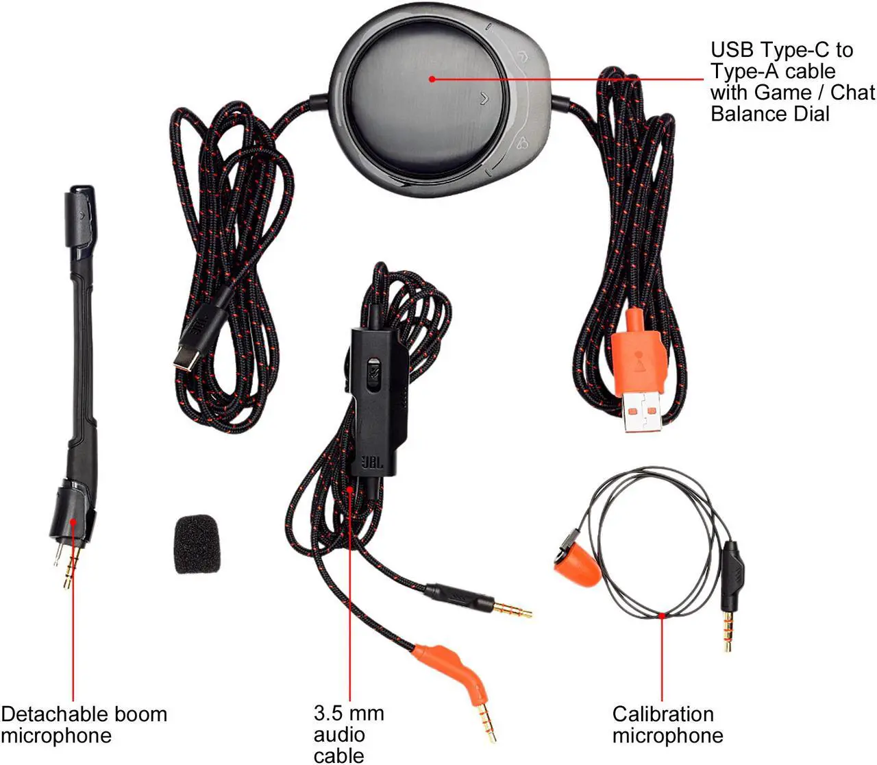 Alt view image 6 of 8 - JBL QUANTUM ONE USB Connector Circumaural Professional Gaming Headset