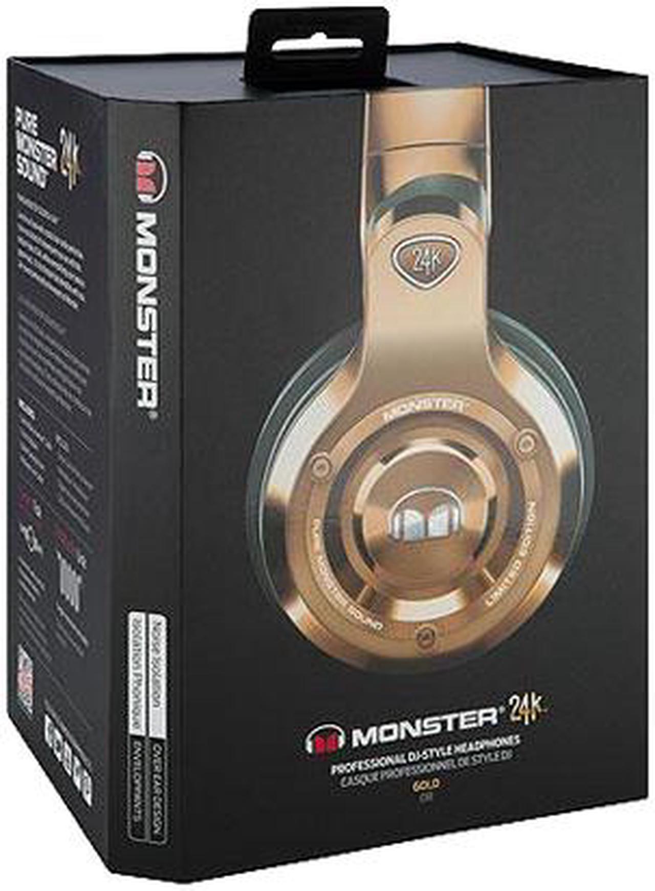 Alt view image 8 of 9 - Monster 24K Over-Ear Headphones