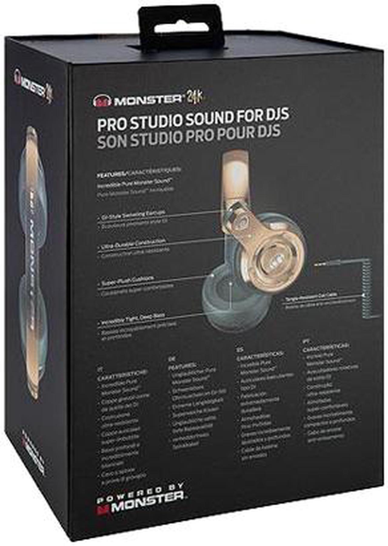 Alt view image 9 of 9 - Monster 24K Over-Ear Headphones