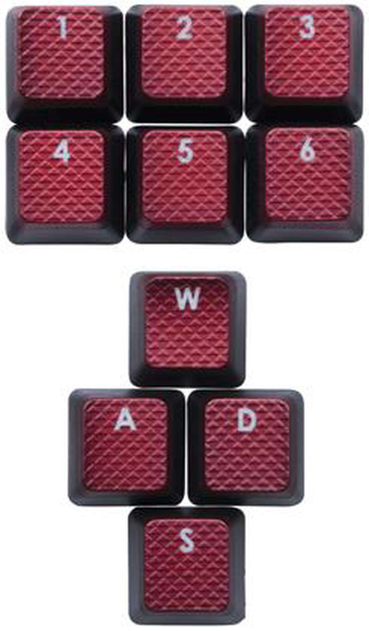 Alt view image 2 of 4 - Corsair CH-8970013 FPS Backlit Key Caps, Keycap Puller, and Palm Rest