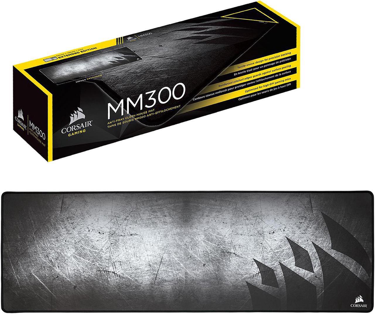 Alt view image 7 of 10 - Corsair MM300 - Anti-Fray Cloth Gaming Mouse Pad - High-Performance Mouse Pad Optimized for Gaming Sensors - Designed for Maximum Control - Extended, Multi Color