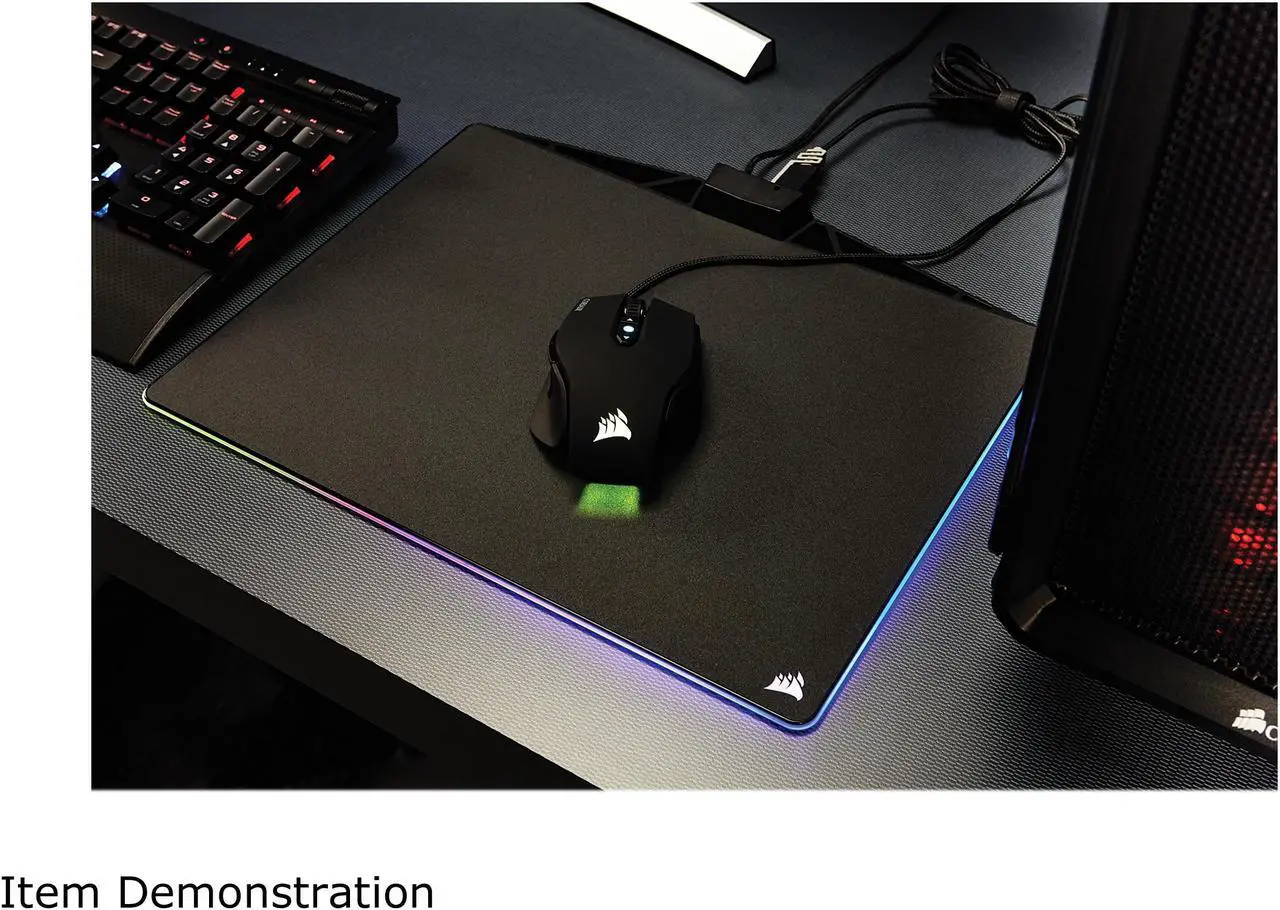 Alt view image 17 of 20 - Corsair Gaming MM800 RGB Polaris Mouse Pad