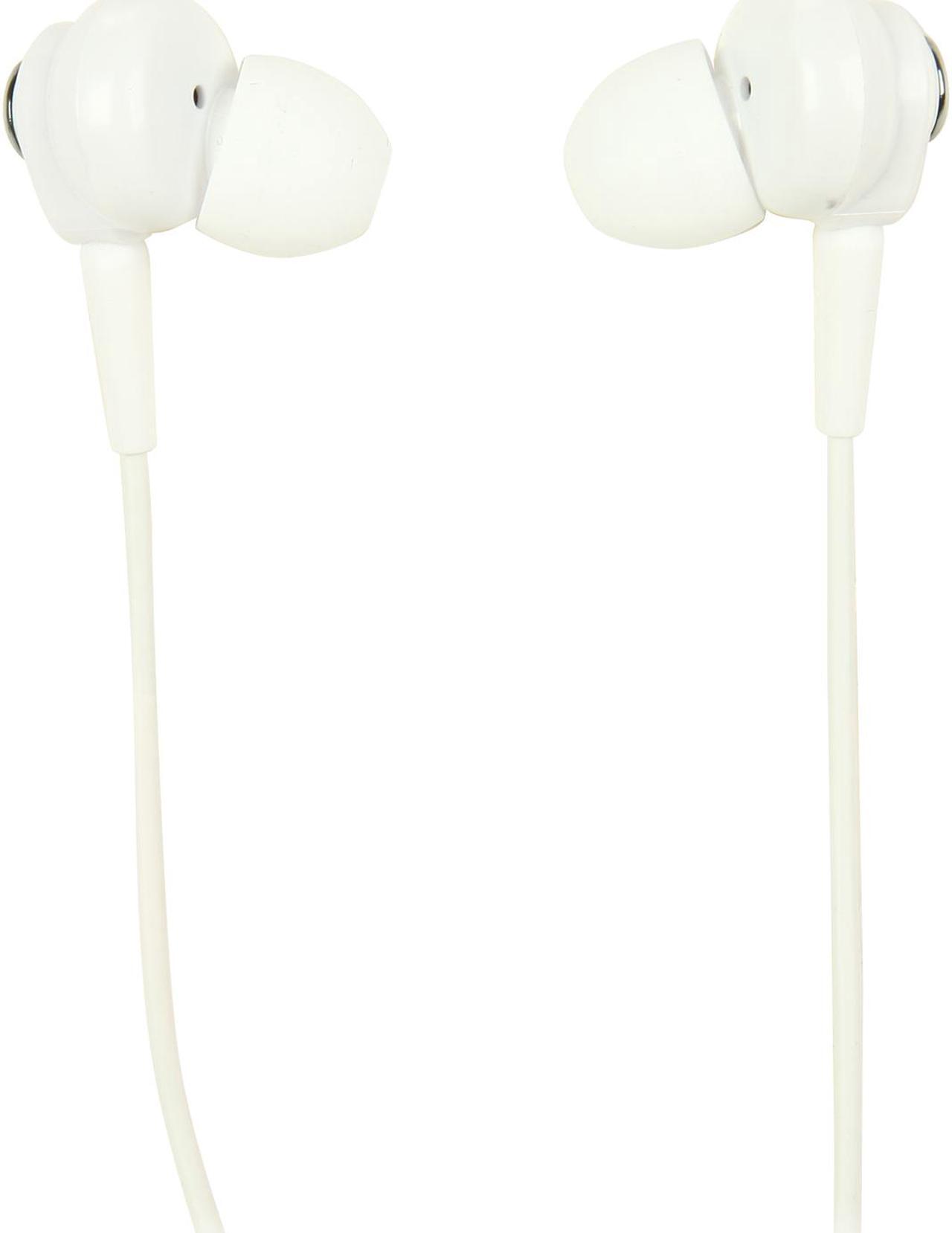 Alt view image 3 of 6 - Digital Silence White Stereo Digital Ambient Noise Cancelling Earphone with Microphone DS-321D