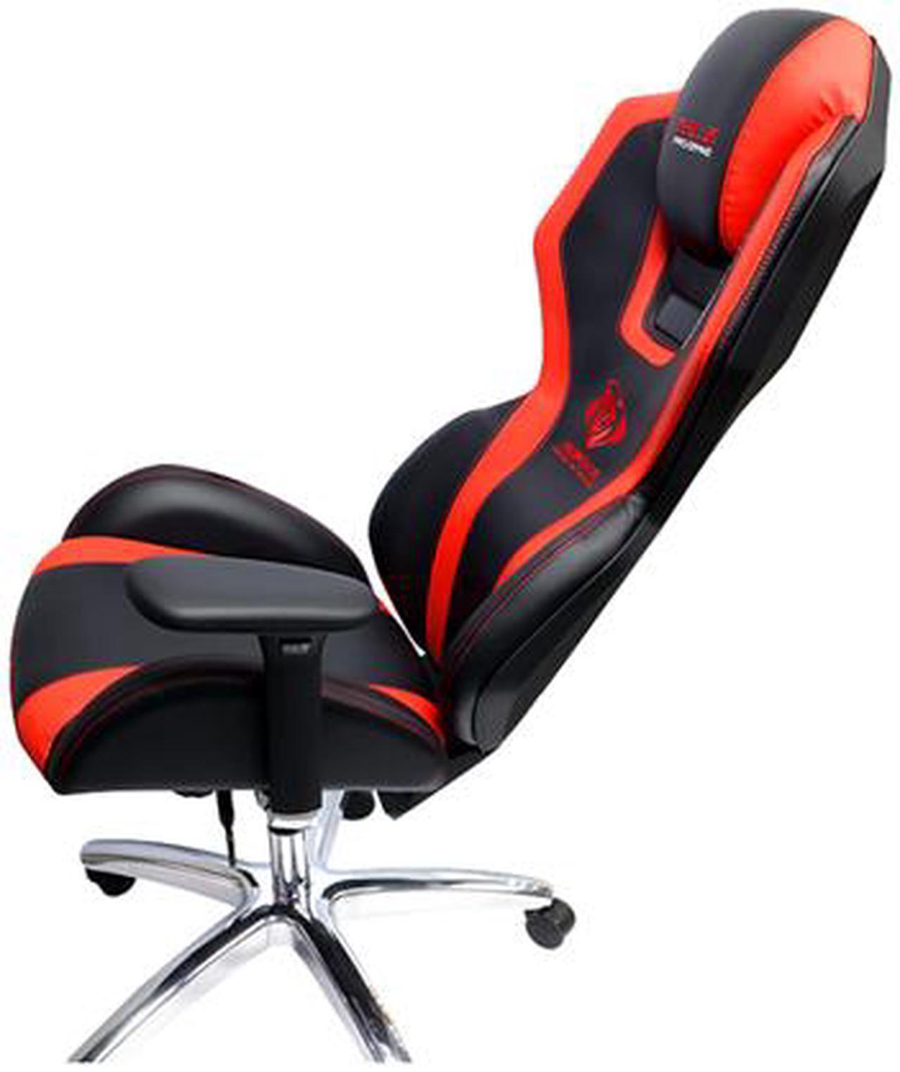 Alt view image 2 of 5 - E-Blue Auroza-XI Illuminated Gaming Chair - Red
