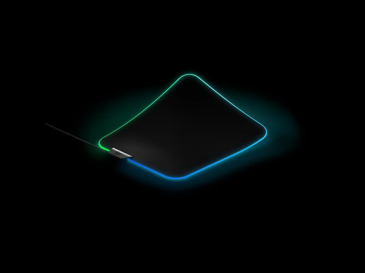 Alt view image 2 of 6 - SteelSeries SteelSeries QcK Prism Cloth 63825 Mouse Pad