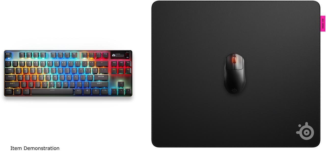 Alt view image 4 of 14 - SteelSeries QcK Performance L - Speed Mouse Mat