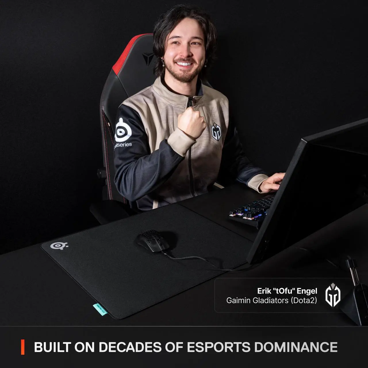 Alt view image 13 of 14 - SteelSeries QcK Balance XL Mouse Mat