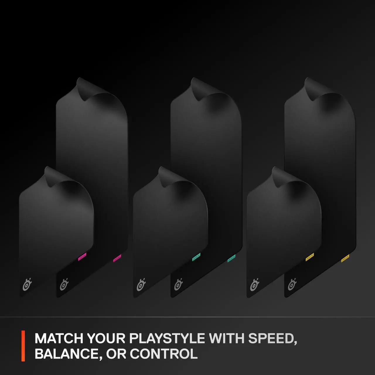 Alt view image 14 of 14 - SteelSeries QcK Balance XL Mouse Mat