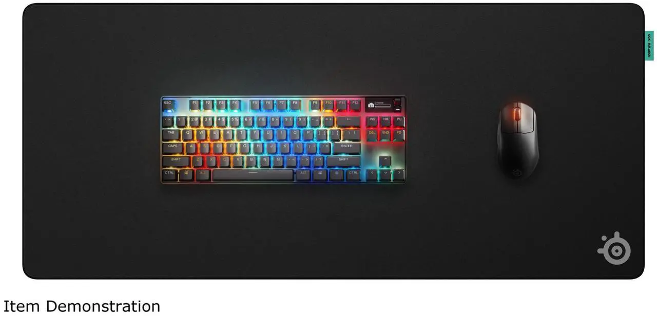 Alt view image 2 of 14 - SteelSeries QcK Balance XL Mouse Mat