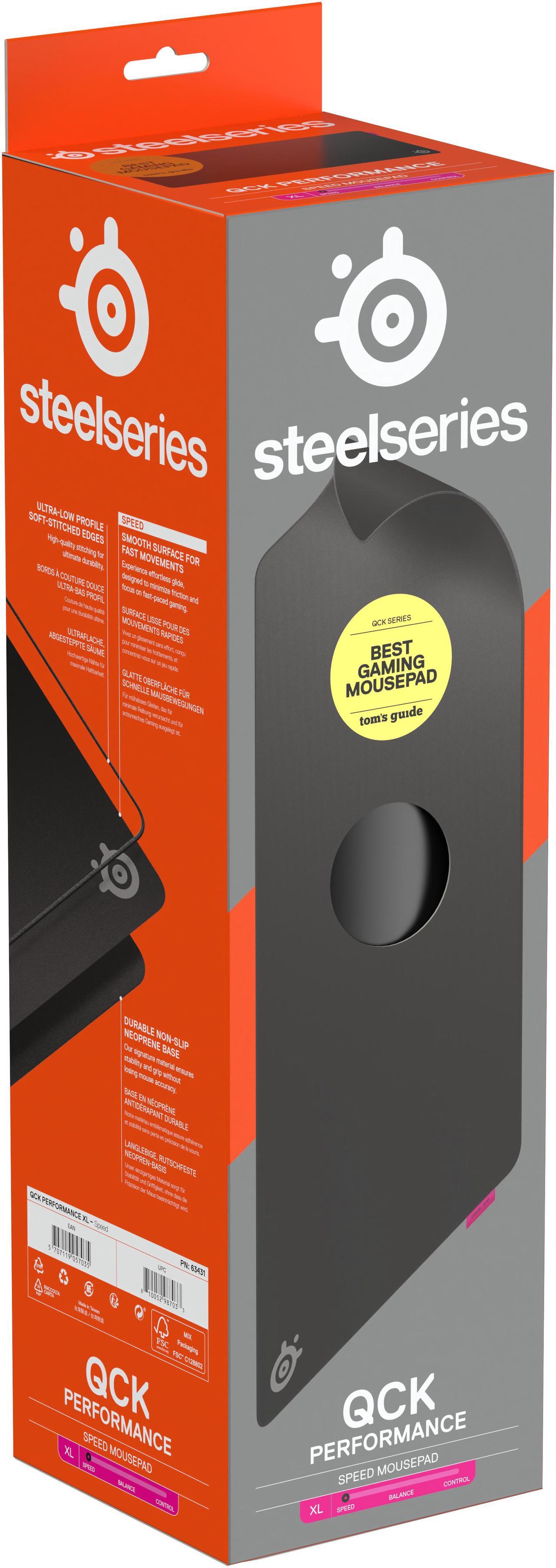 Alt view image 5 of 14 - SteelSeries QcK Speed XL Mouse Mat
