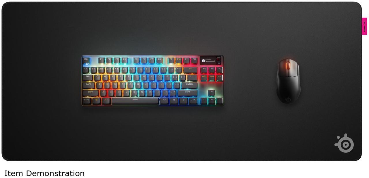 Alt view image 2 of 14 - SteelSeries QcK Speed XL Mouse Mat