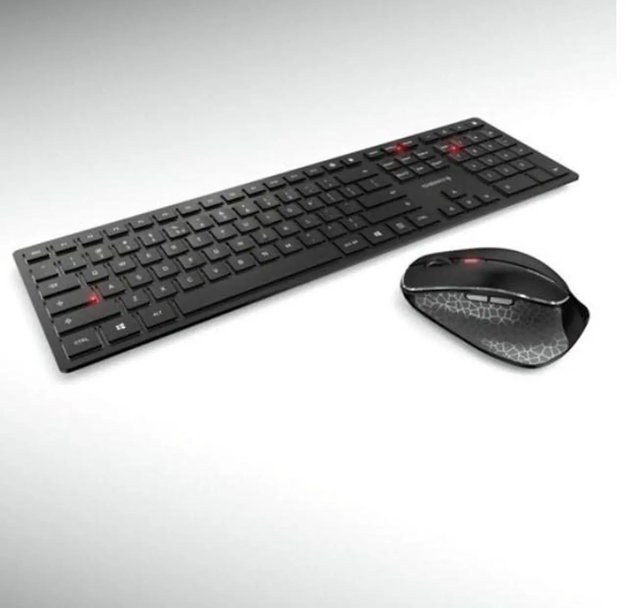 Main image of CHERRY DW 9500 SLIM Wireless Desktop with Bluetooth and RF Transmission - USB SX Wireless Bluetooth/RF 4.0 2.40 GHz Keyboard - English (US)   JD-9500US-2