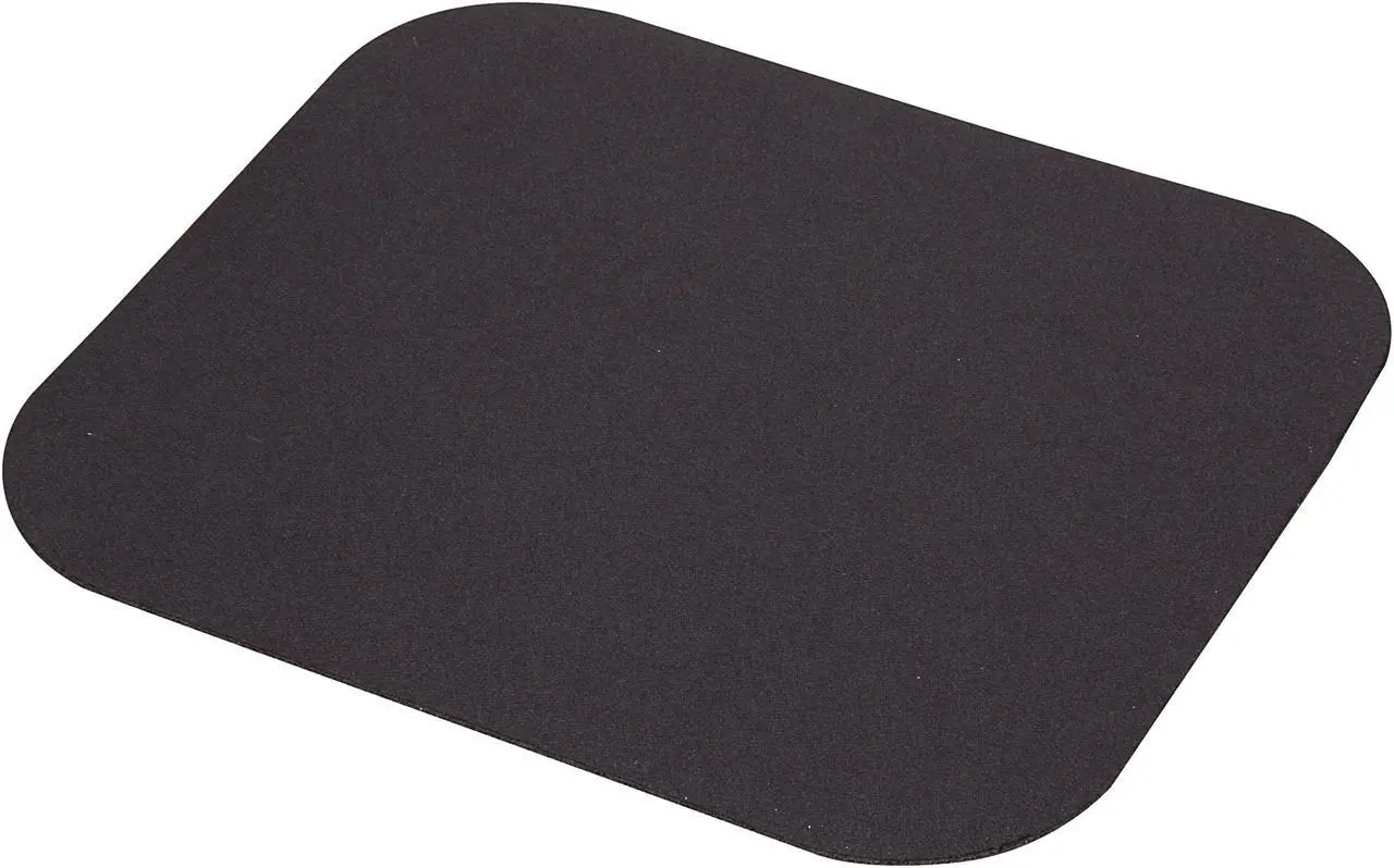 Main image of Fellowes Fellowes 58024 Medium Mouse Pad (Black) 58024 MEDIUM MOUSEPAD BLACK