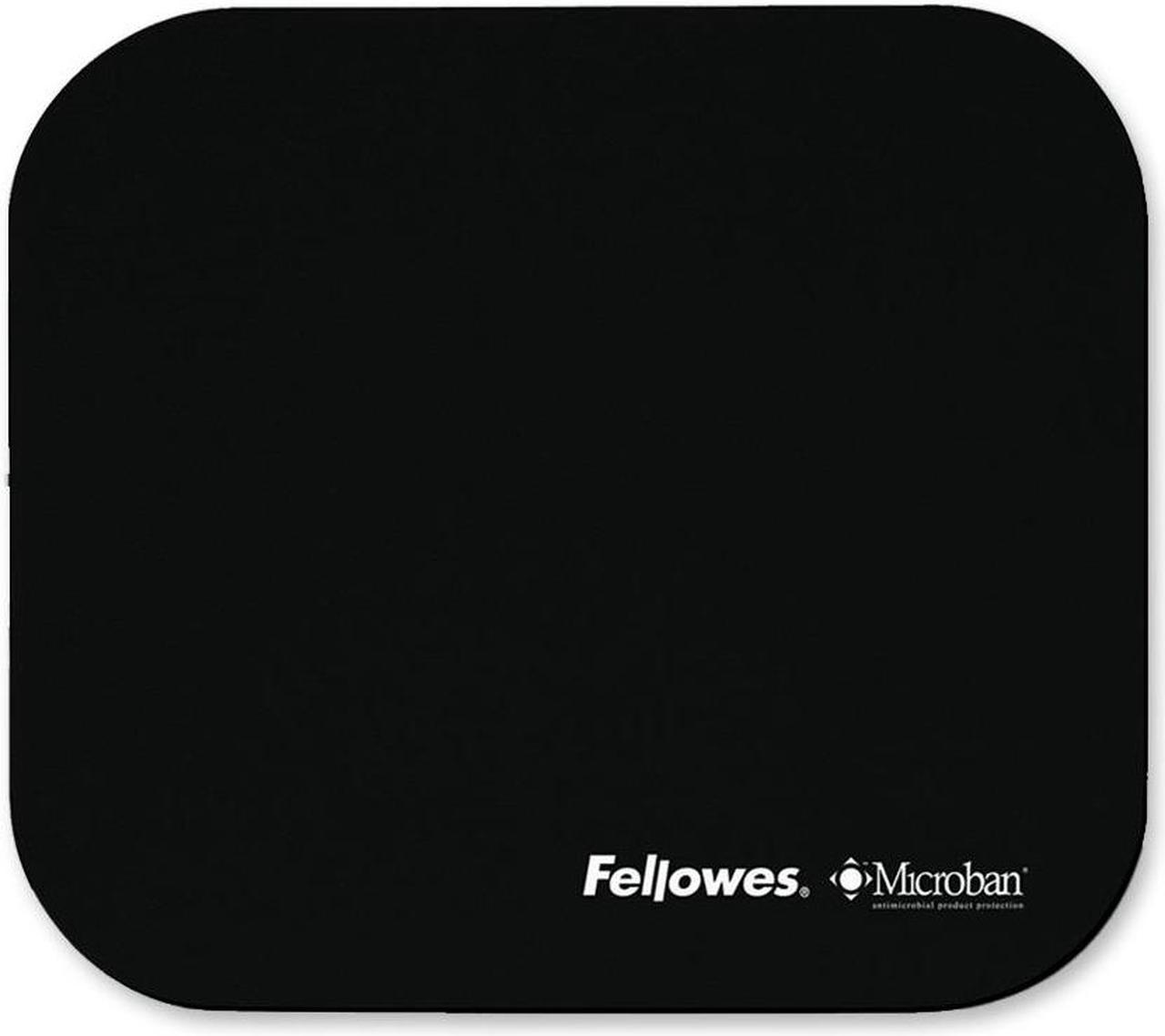 Fellowes 5933901 Microban-Black Mouse Pad