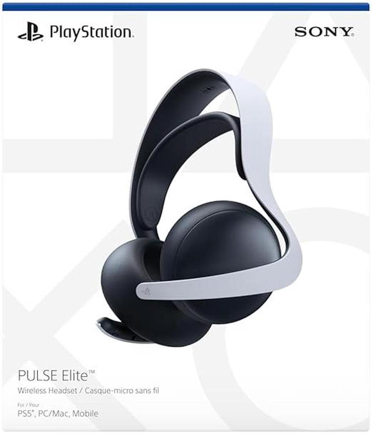 Alt view image 6 of 8 - PlayStation PULSE Elite Wireless Headset - White