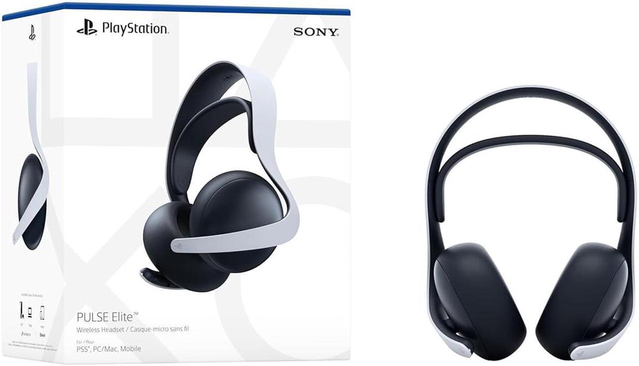 Alt view image 7 of 8 - PlayStation PULSE Elite Wireless Headset - White