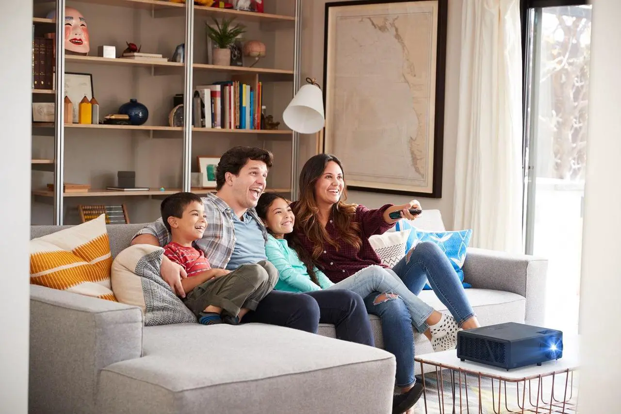 Alt view image 9 of 12 - Optoma UHZ55 True 4K UHD Gaming and Home Entertainment Projector | 3,000 Lumens for Lights-On Viewing | 240Hz Refresh Rate and Ultra-Low 4.2ms Response Time