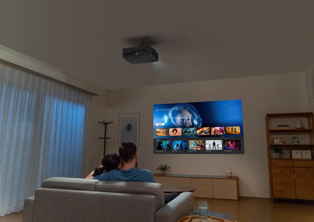 Alt view image 10 of 12 - Optoma UHZ55 True 4K UHD Gaming and Home Entertainment Projector | 3,000 Lumens for Lights-On Viewing | 240Hz Refresh Rate and Ultra-Low 4.2ms Response Time