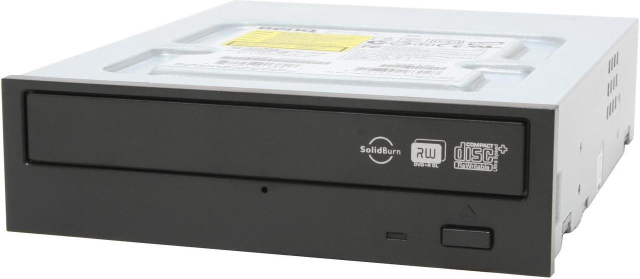 Main image of BenQ Black 16X DVD+R 8X DVD+RW 8X DVD+R DL 16X DVD-R 6X DVD-RW 16X DVD-ROM 48X CD-R 32X CD-RW 48X CD-ROM 2M Cache E-IDE/ATAPI DVD Burner With exclusive SolidBurn Technology - OEM