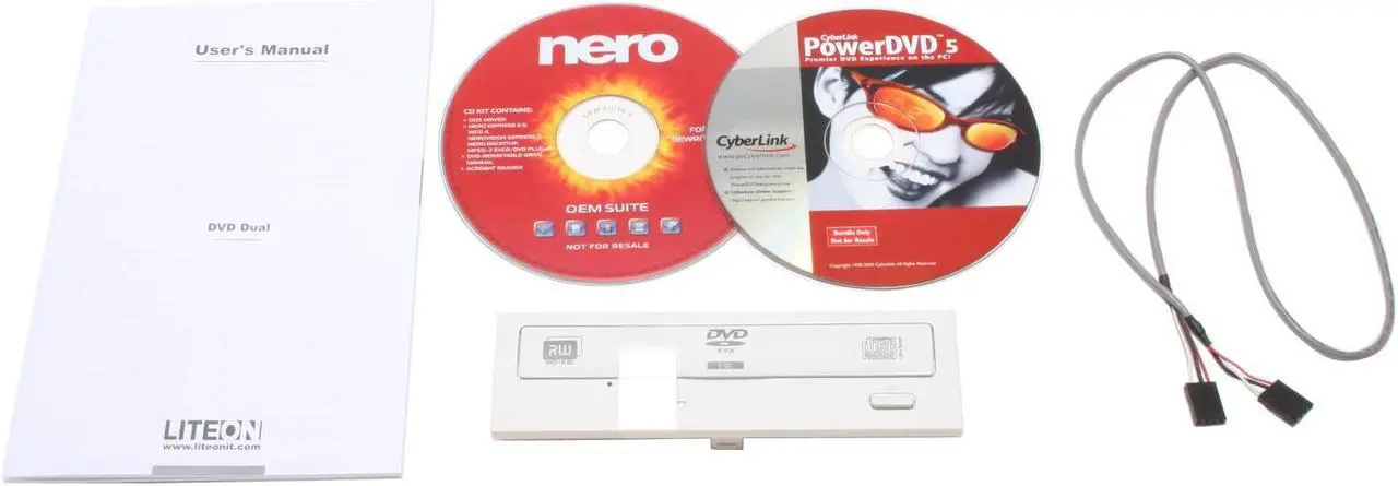 Alt view image 3 of 4 - LITE-ON Black 16X DVD+R 8X DVD+RW 8X DVD+R DL 16X DVD-R 6X DVD-RW 16X DVD-ROM 48X CD-R 24X CD-RW 48X CD-ROM 2M Cache ATAPI/E-IDE DVD Burner Extra Bezel Set included