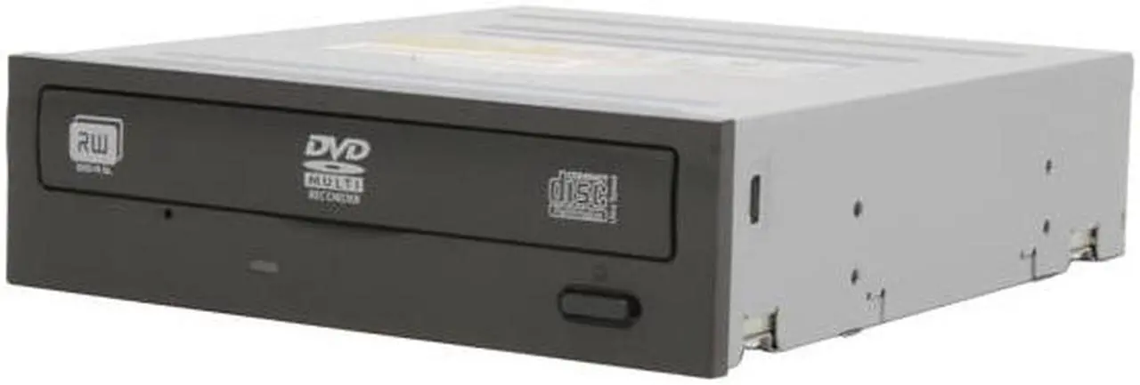 Main image of LITE-ON Black 16X DVD+R 8X DVD+RW 8X DVD+R DL 16X DVD-R 6X DVD-RW 12X DVD-RAM 16X DVD-ROM 48X CD-R 32X CD-RW 48X CD-ROM 2MB Cache SATA DVD Burner with Replaceable White Front Panel
