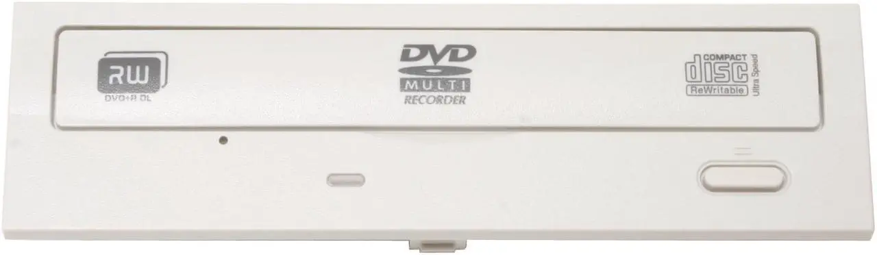Alt view image 4 of 6 - LITE-ON Black 16X DVD+R 8X DVD+RW 8X DVD+R DL 16X DVD-R 6X DVD-RW 12X DVD-RAM 16X DVD-ROM 48X CD-R 32X CD-RW 48X CD-ROM 2MB Cache SATA DVD Burner with Replaceable White Front Panel