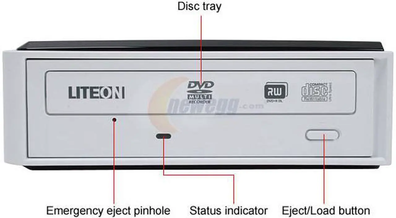 Alt view image 2 of 5 - LITE-ON USB 2.0 EZ DUB External 20X DVD±R Burner Model DX-20A4PU-06