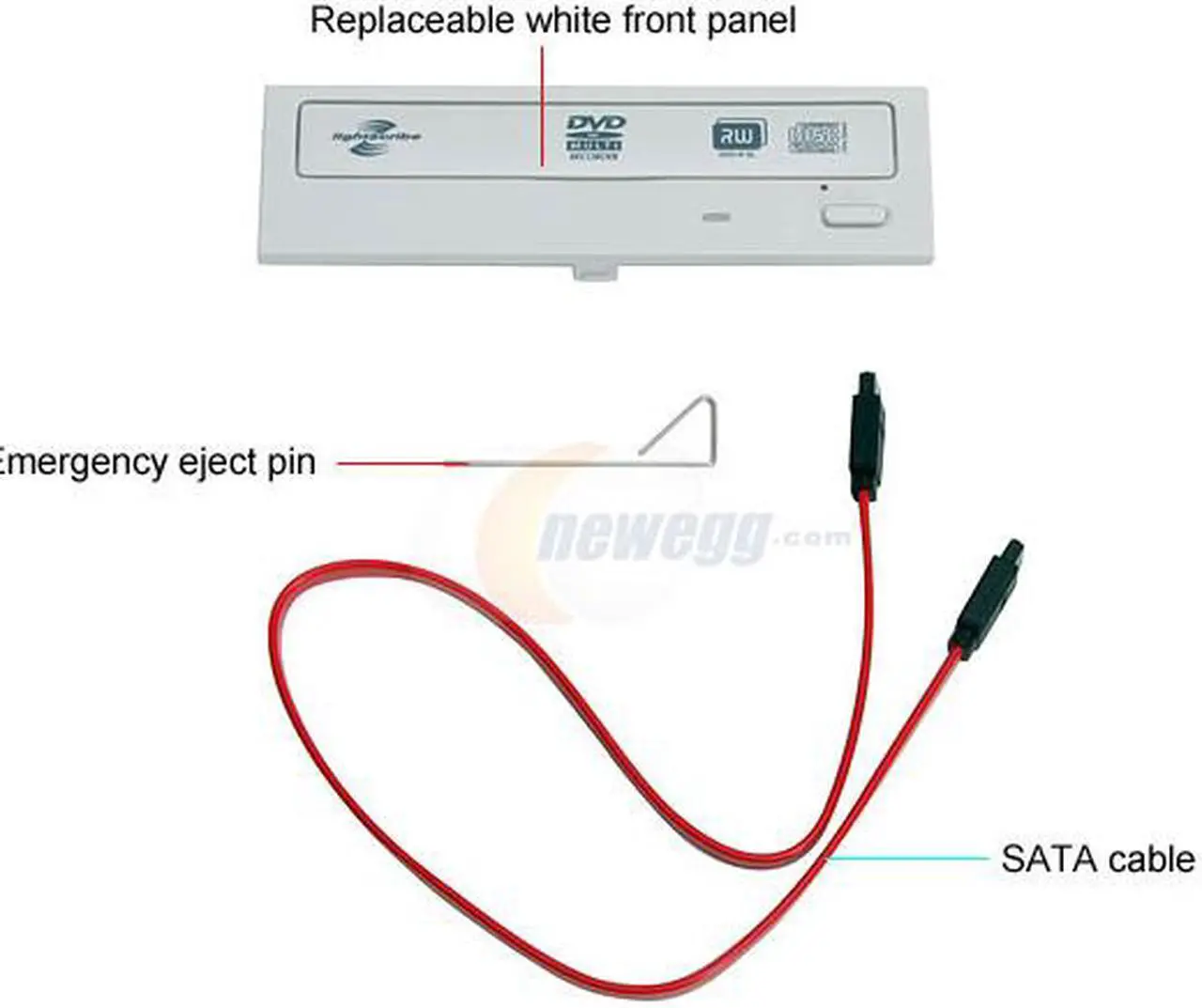 Alt view image 4 of 6 - LITE-ON 20X DVD±R DVD Burner with LightScribe 20X DVD+R 8X DVD+RW 8X DVD+R DL 20X DVD-R 6X DVD-RW 16X DVD-ROM 48X CD-R 32X CD-RW 48X CD-ROM Black SATA Model iHAS220-08 LightScribe Support