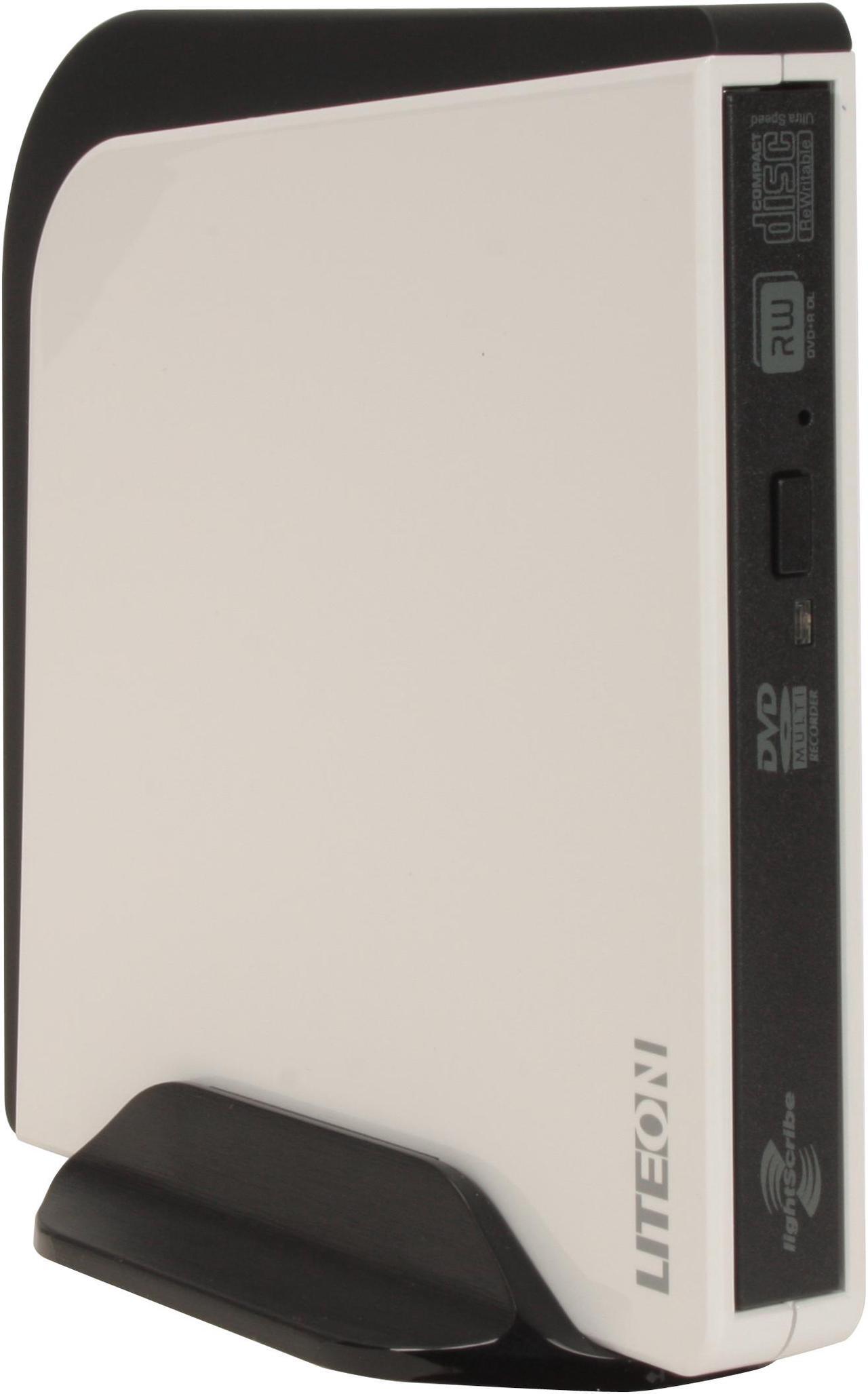 Alt view image 4 of 7 - LITE-ON USB 2.0 External Slim 8X DVD Burner USB-Powered Model eSAU208-01 LightScribe Support