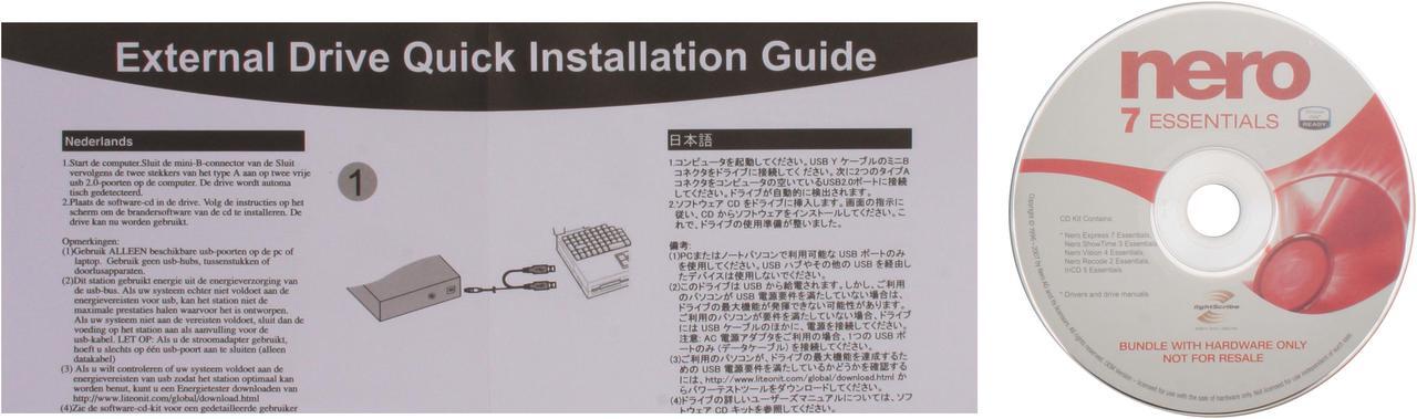 Alt view image 6 of 7 - LITE-ON USB 2.0 External Slim 8X DVD Burner USB-Powered Model eSAU208-01 LightScribe Support