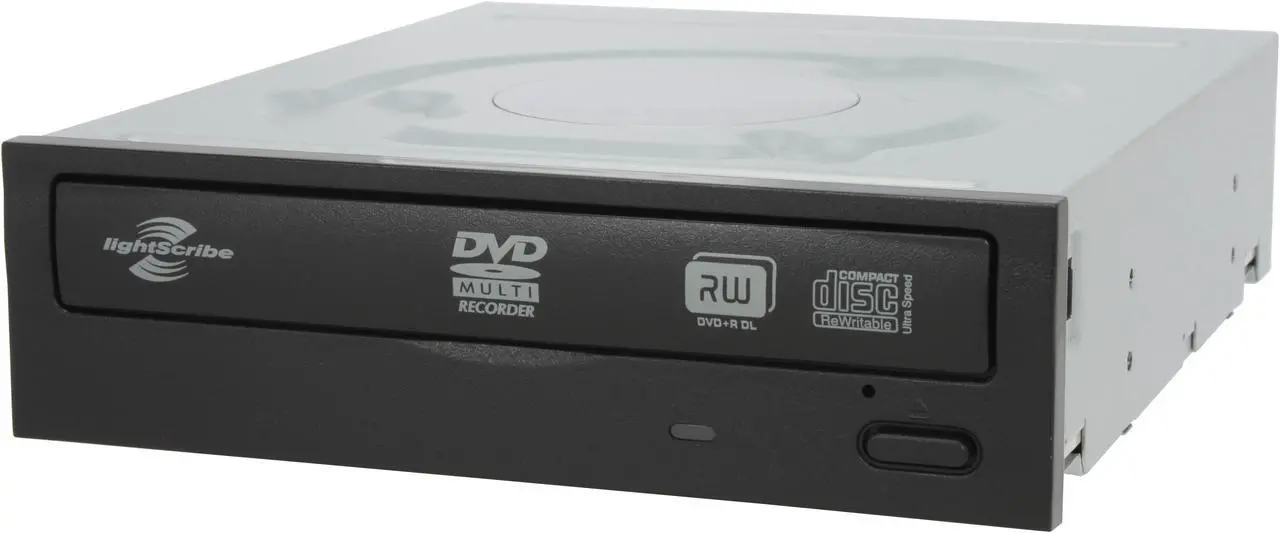Main image of LITE-ON 22X DVD±R DVD Burner 22X DVD+R 8X DVD+RW 8X DVD+R DL 22X DVD-R 6X DVD-RW 16X DVD-ROM 48X CD-R 32X CD-RW 48X CD-ROM Black IDE Model iHAP222-06 LightScribe Support - OEM