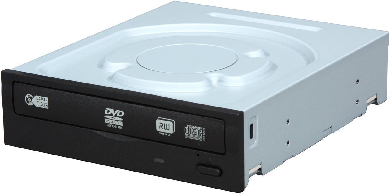 Main image of LITE-ON DVD/CD WRITER 24X DVD+R 8X DVD+RW 12X DVD+R DL 24X DVD-R 6X DVD-RW 16X DVD-ROM 48X CD-R 32X CD-RW 48X CD-ROM Black SATA Model iHAS524-T98A