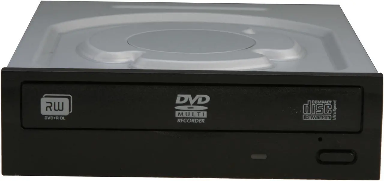 Alt view image 2 of 5 - LITE-ON 24X DVD Writer Internal 24X DVD+R 8X DVD+RW 12X DVD+R DL 24X DVD-R 6X DVD-RW 16X DVD-ROM 48X CD-R 32X CD-RW 48X CD-ROM Model ihas324