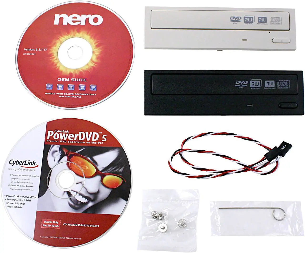 Alt view image 3 of 4 - AOpen DVD Burner 16X DVD+R 4X DVD+RW 2.4X DVD+R DL 8X DVD-R 4X DVD-RW 16X DVD-ROM 48X CD-R 32X CD-RW 48X CD-ROM 2-Tone IDE Model 91.4ID37.074