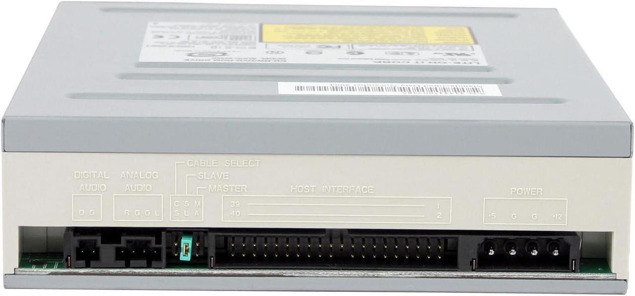 Alt view image 2 of 4 - LITE-ON Combo Drive 16X DVD-ROM 52X CD-R 32X CD-RW 52X CD-ROM Beige IDE Model SOHC - 5235K