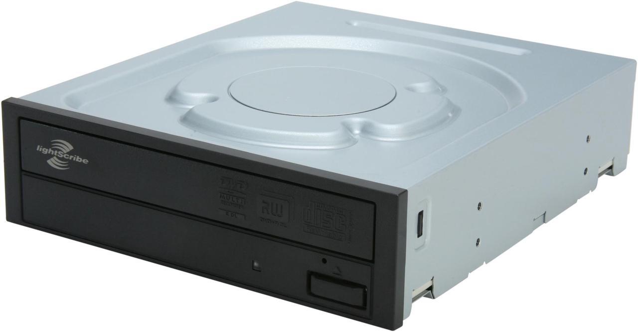 Main image of Sony Optiarc DVD Burner with LightScribe 24X DVD+R 8X DVD+RW 12X DVD+R DL 24X DVD-R 6X DVD-RW 48X CD-R 32X CD-RW Black SATA Model AD-7241S-0B LightScribe Support - OEM